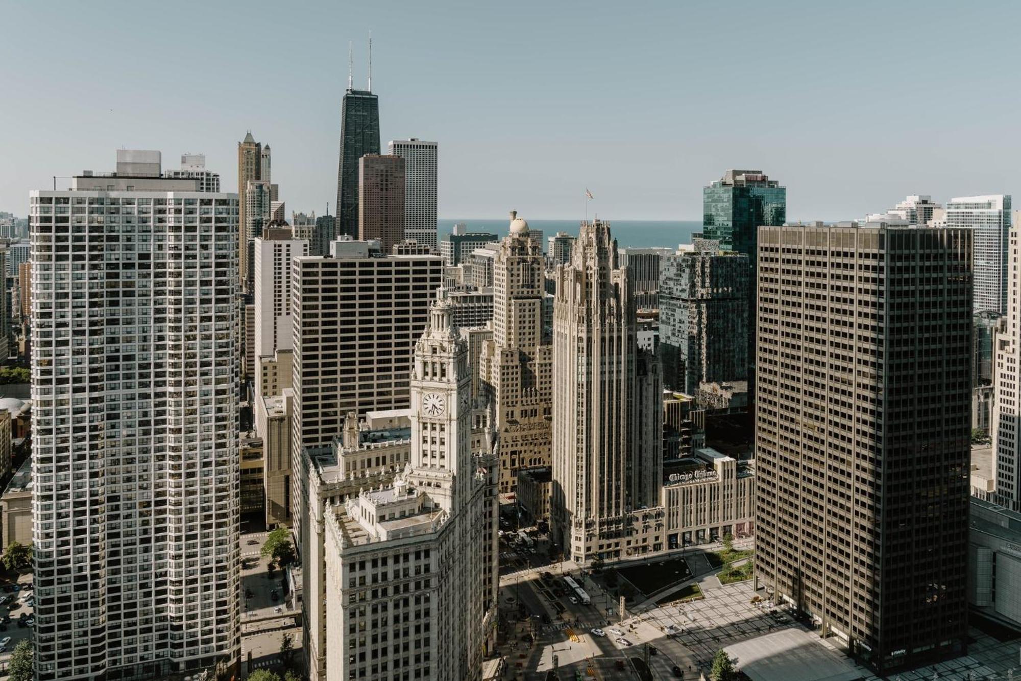 Club Quarters Hotel Wacker At Michigan, Chicago Bagian luar foto
